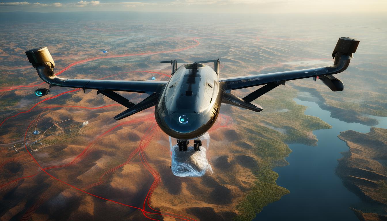 空投无人机_空投无人小飞机是什么意思_TP1000无人运输机，将智能空投技术应用到极致